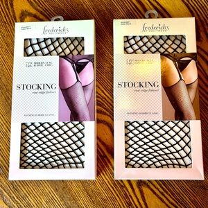Fredrick’s of Hollywood fishnet stockings